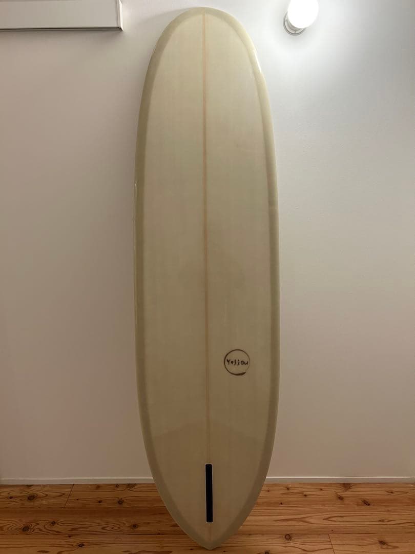 ミッドレングスpig 7’0 ボランクロス&バフ仕上げ　　クリーム