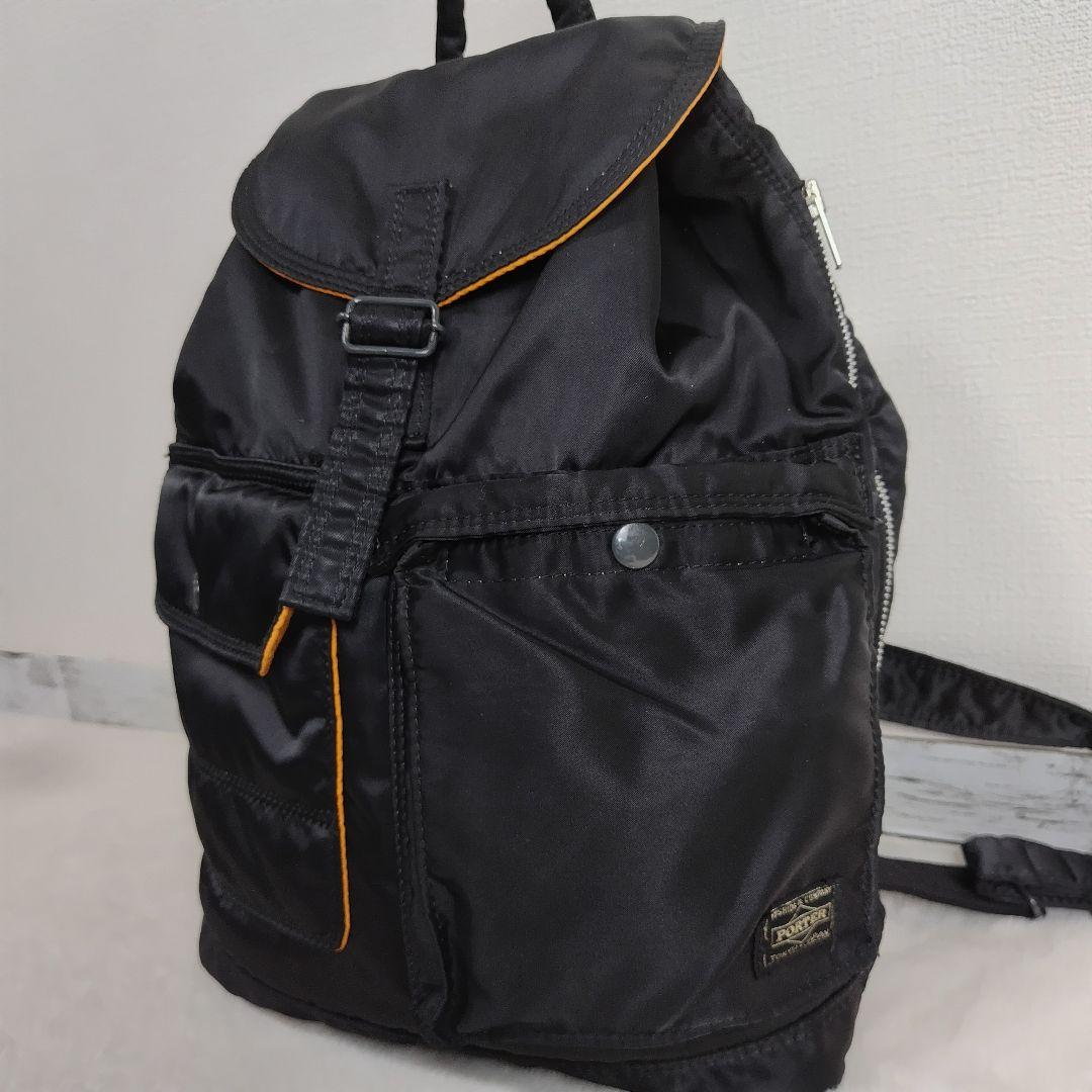 ✨美品✨PORTER　TANKER　リュック　バックパック　ブラック