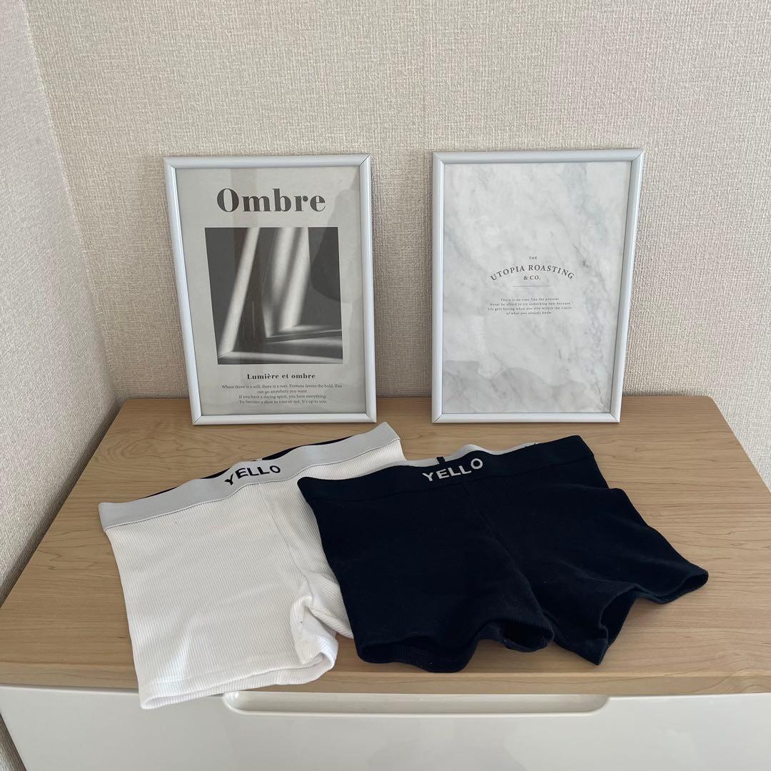 YELLO ショートパンツ 2色セット
