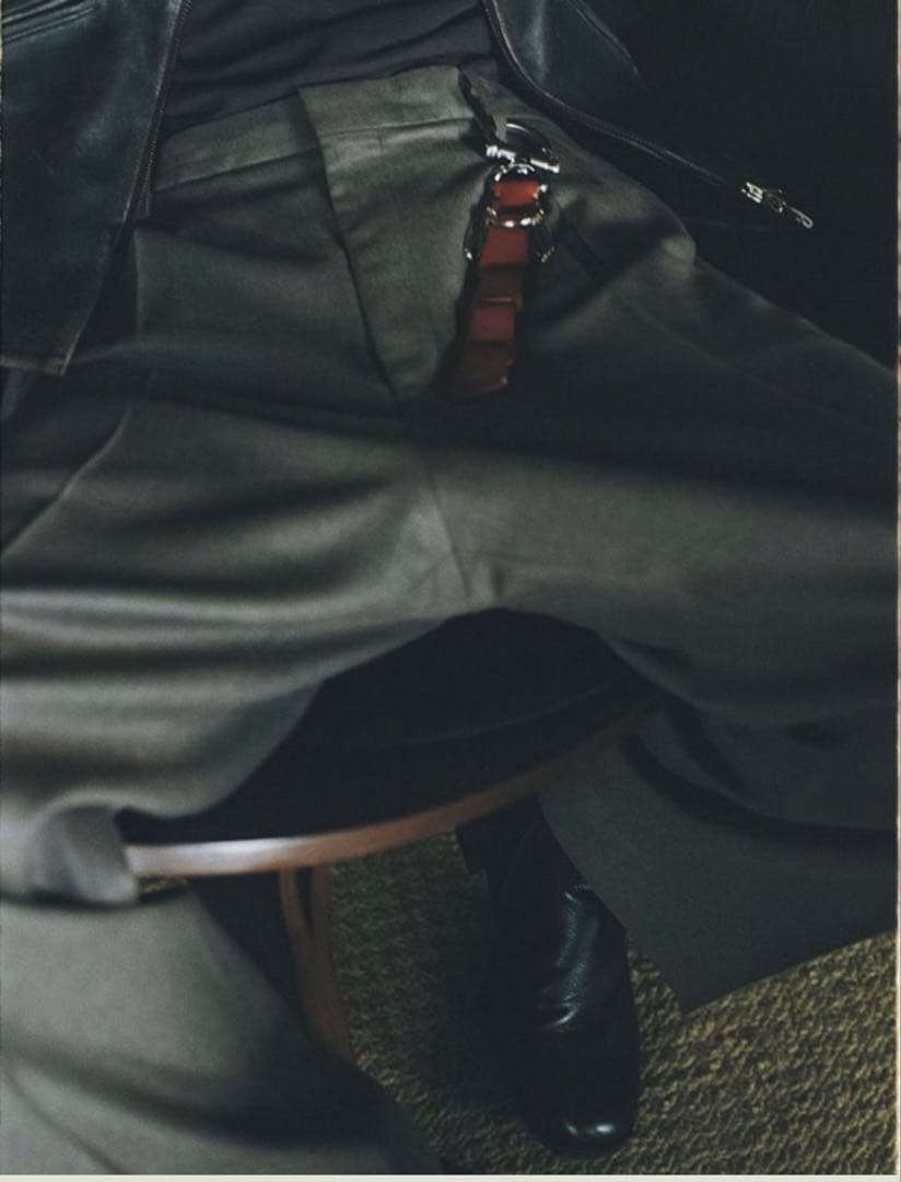 【新品未使用】再度お値下げ！リドムLlife LEATHER KEY CHAIN