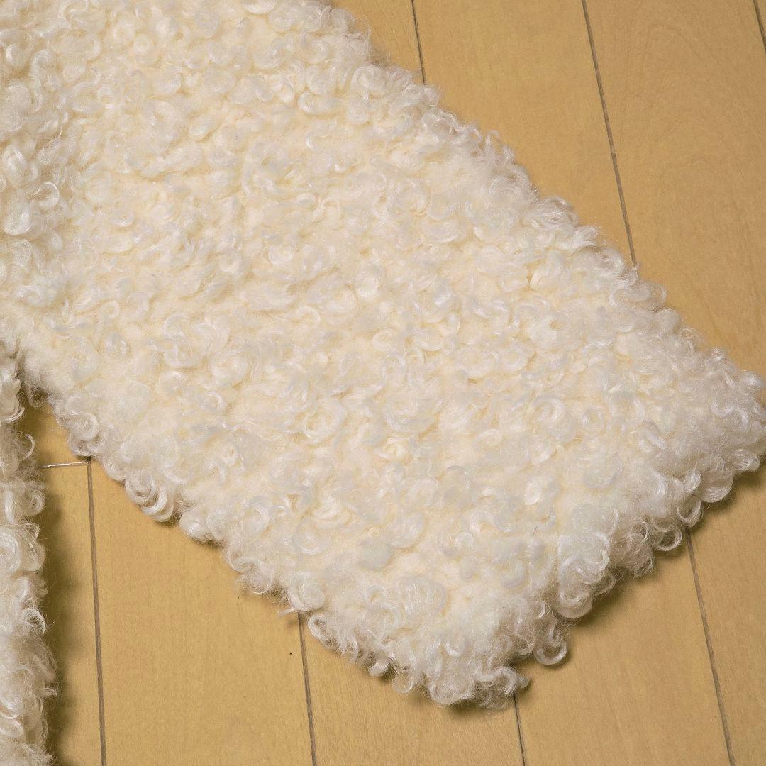 【新品タグ付】Maglia Plus カールファー ミドル丈 コート FREE