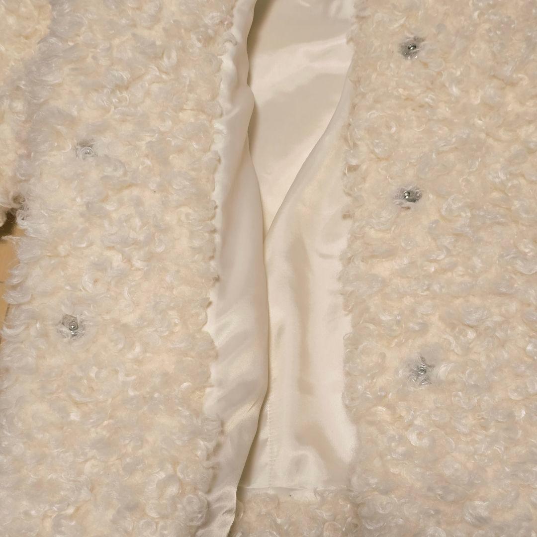 【新品タグ付】Maglia Plus カールファー ミドル丈 コート FREE