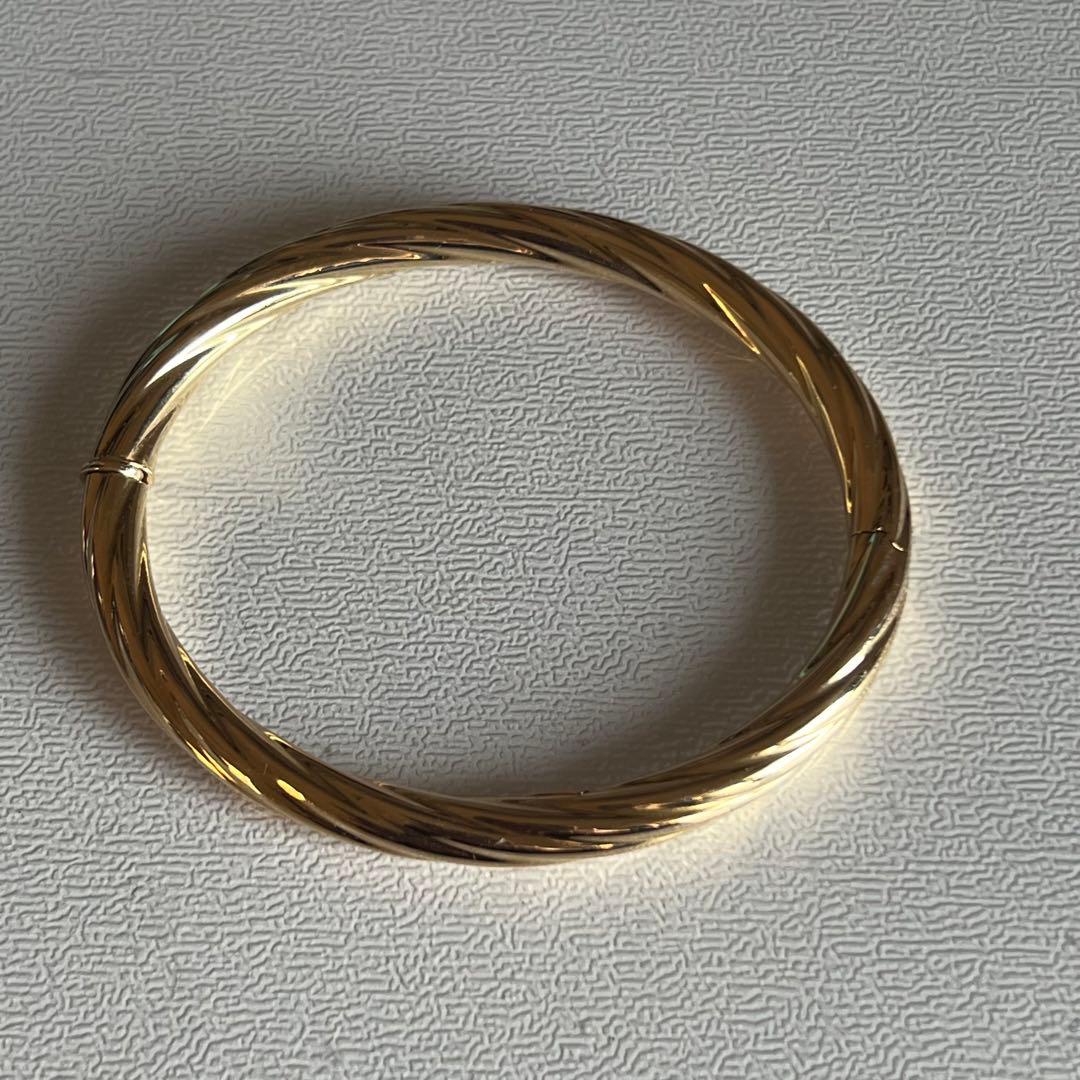 ウノアエレ　750 地金　バングル　腕周り18cm