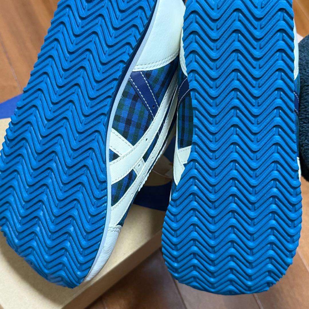 familiar　ファミリア　asics チェック柄 靴 新品　XB 20センチ