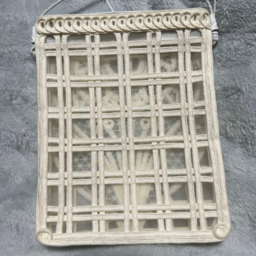 【値下げ】Mame Kurogouchi レースバッグ　ホワイト　白