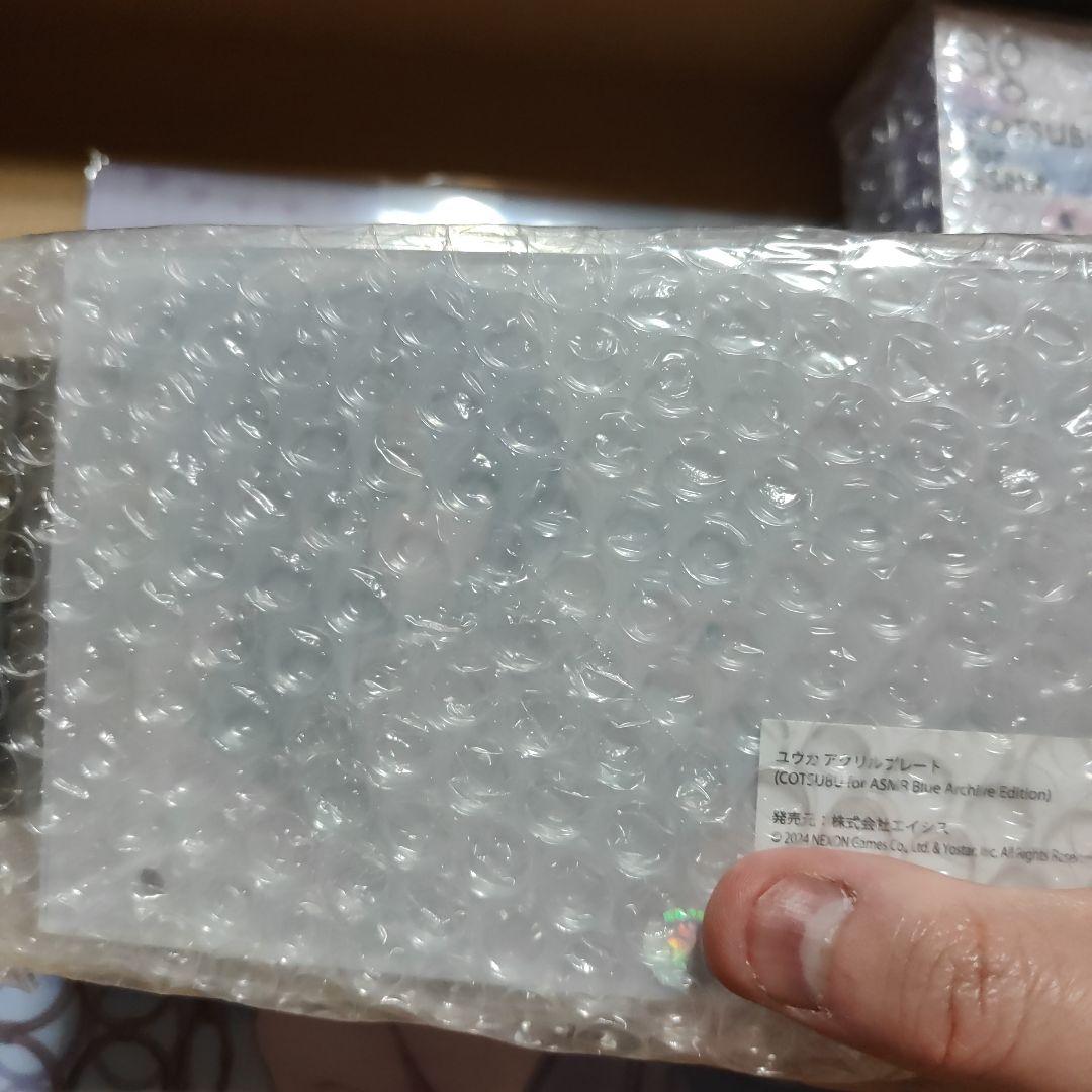 ブルーアーカイブ 早瀬ユウカ イヤホン アクリルプレート クリアファイル