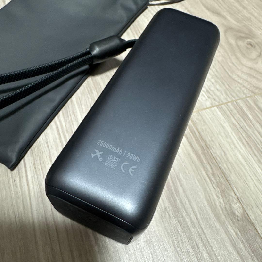 Anker Power Bank 25000mAh, 165W ケース付