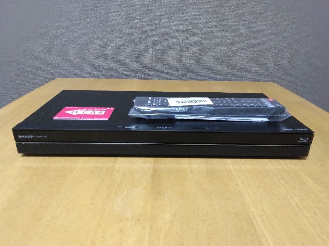 SHAPR AQUOSブルーレイレコーダ NW1100 2番組同時録画　保証付き