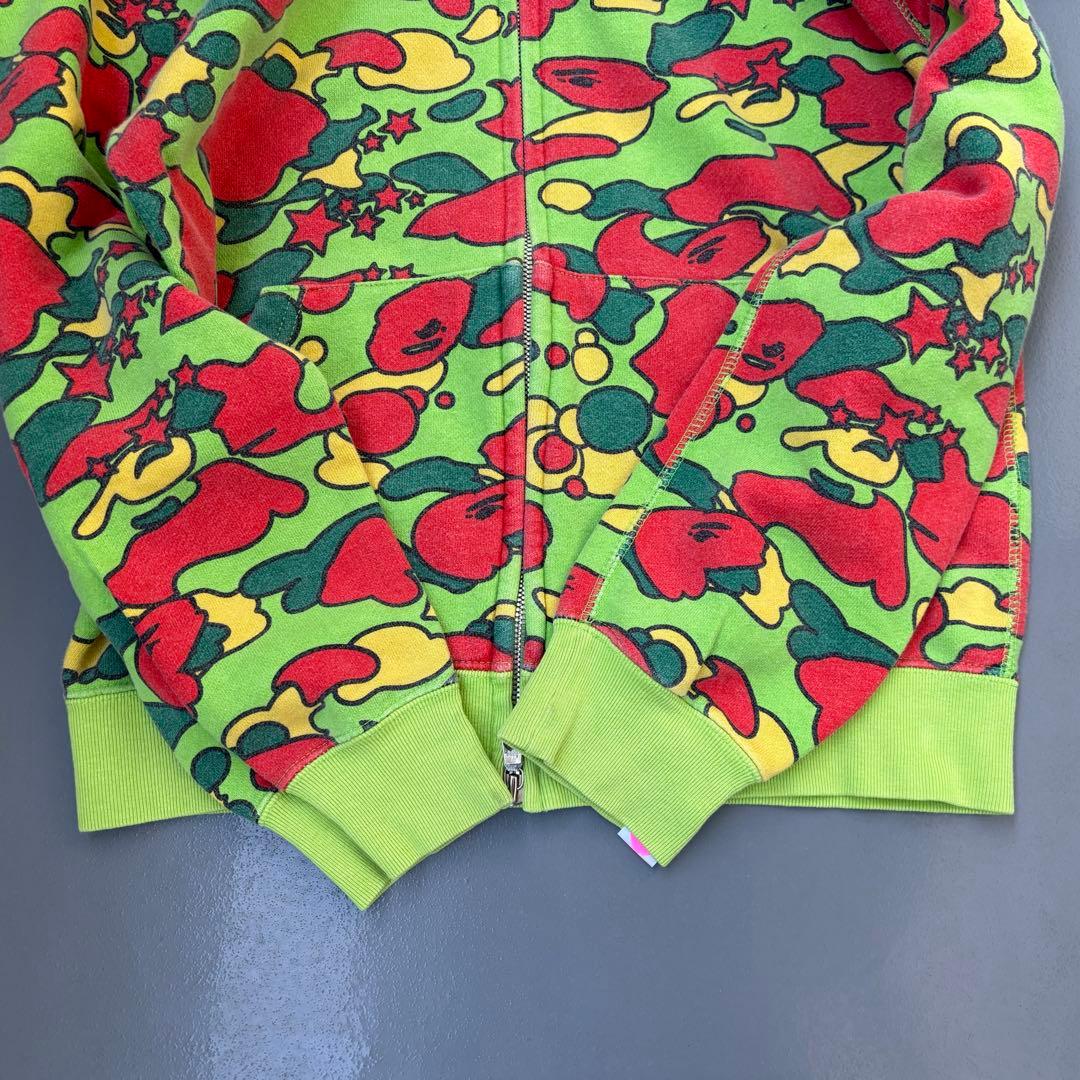 限定カラーBATHING APE PSYCHE CAMO シャーク フーディー