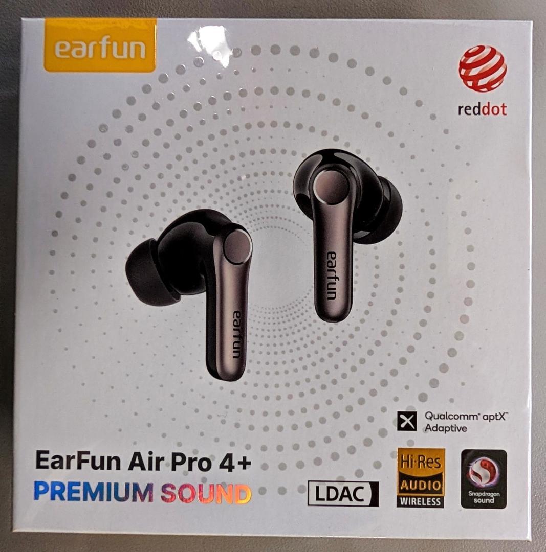 【新品・未開梱】EarFun Air Pro 4i+ワイヤレスイヤホン ブラック