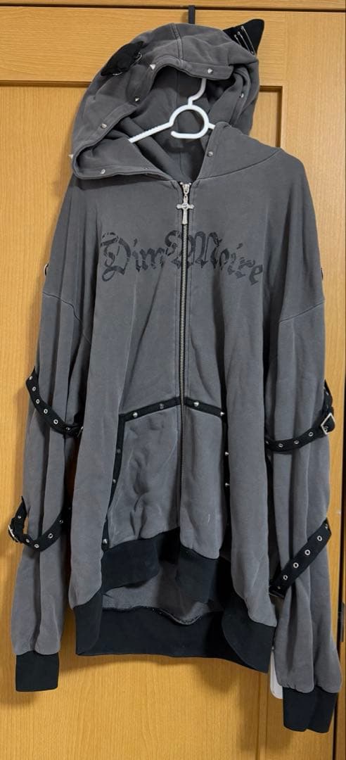 DimMoire Evil Catパーカー グレー