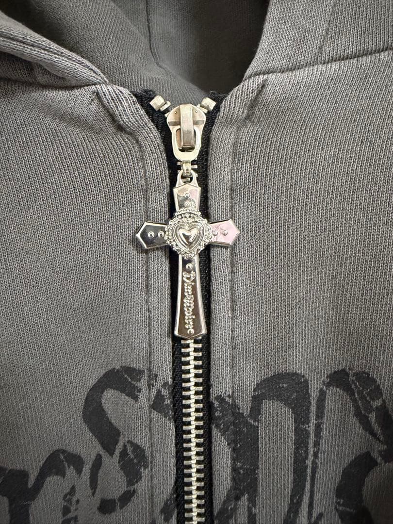 DimMoire Evil Catパーカー グレー