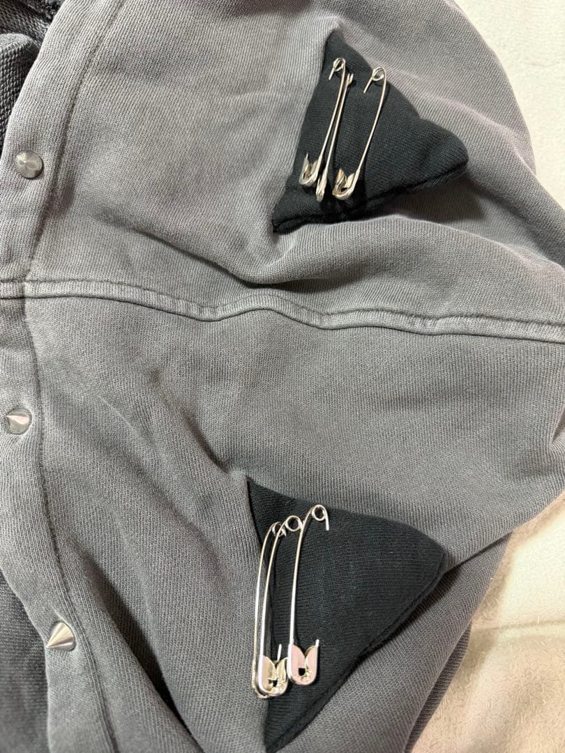 DimMoire Evil Catパーカー グレー