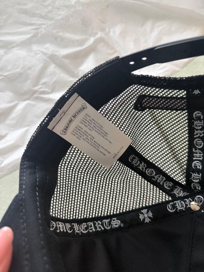 クロムハーツMesh Trucker Hatキャップ クロスパッチ メッシュ