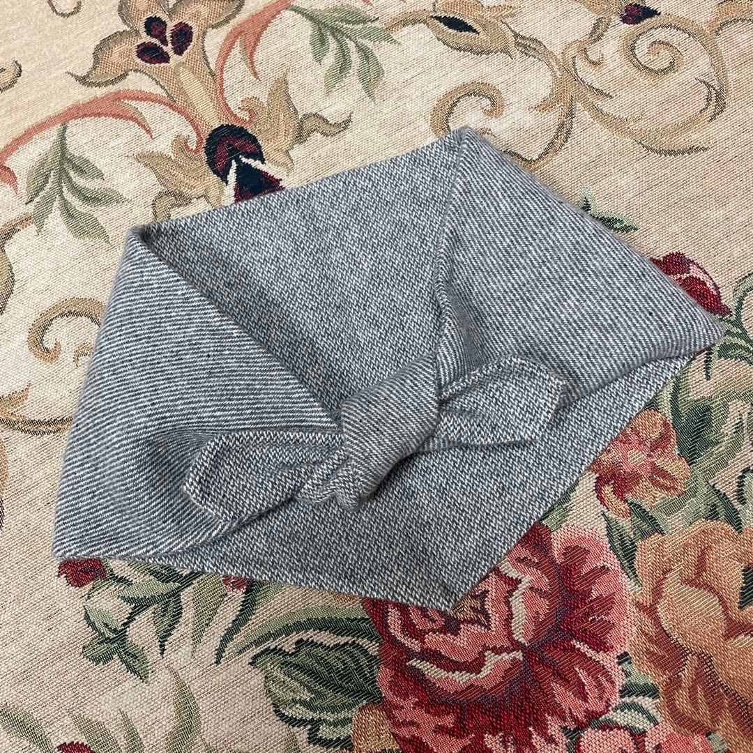 美品　BACCA TOMORROWLAND ケープ　マント　霜降りグレー