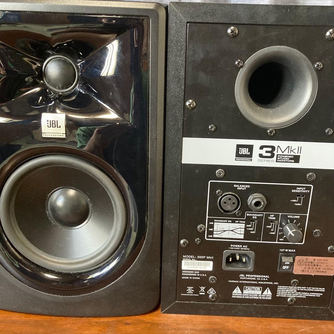 【大人気】JBL 305P MkII スピーカー 美品 2個
