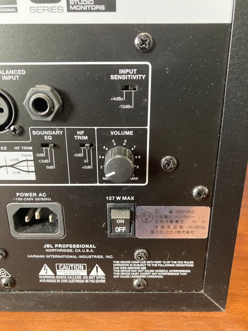 【大人気】JBL 305P MkII スピーカー 美品 2個