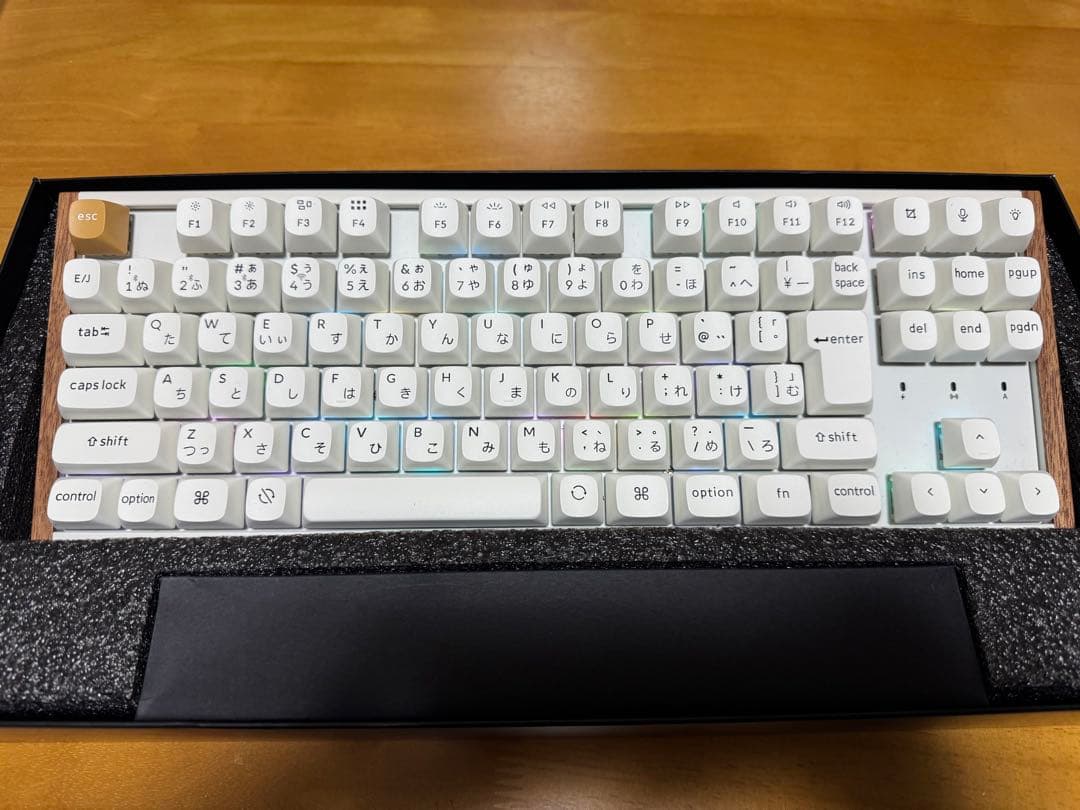 キーボード Keychron K8 HE 日本語配列（ホワイト）