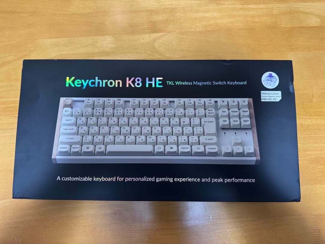 キーボード Keychron K8 HE 日本語配列（ホワイト）