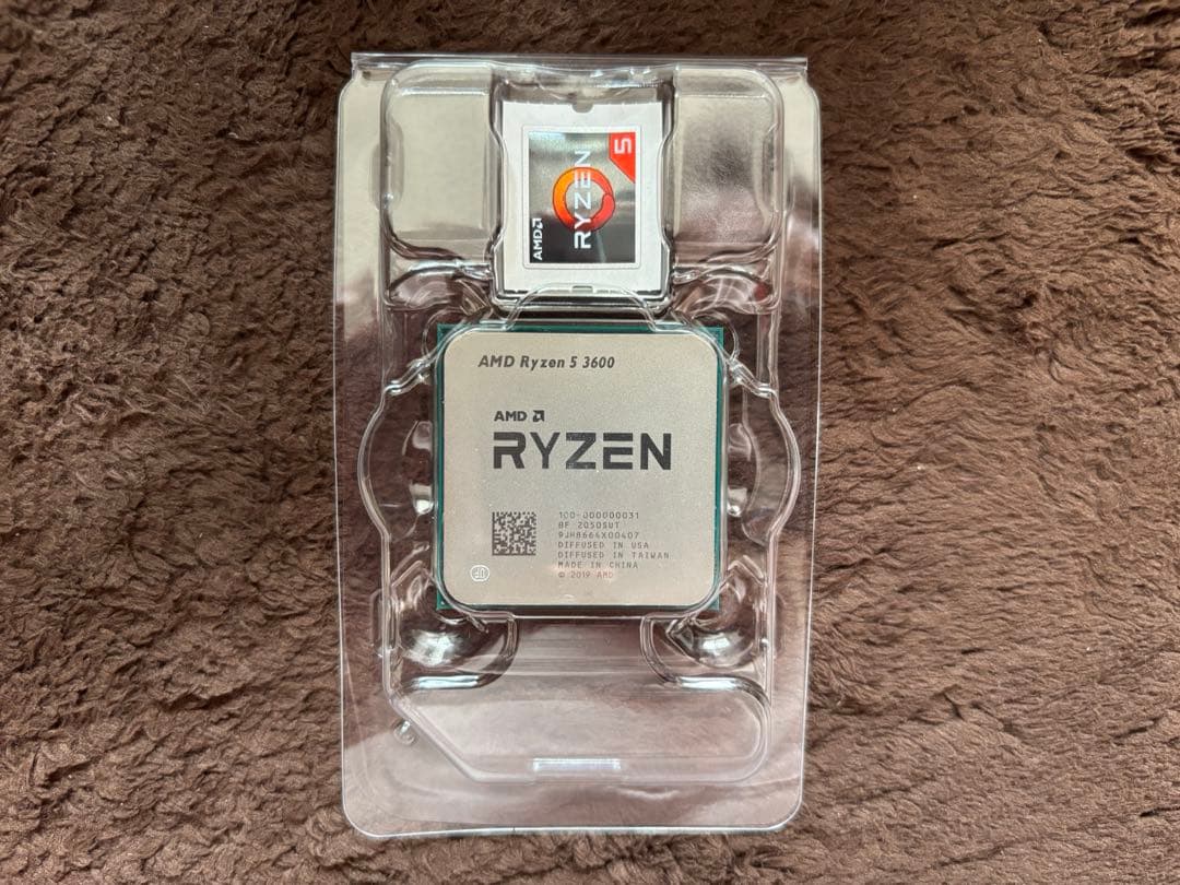 AMD Ryzen 5 3600 CPU & 新品純正クーラー付