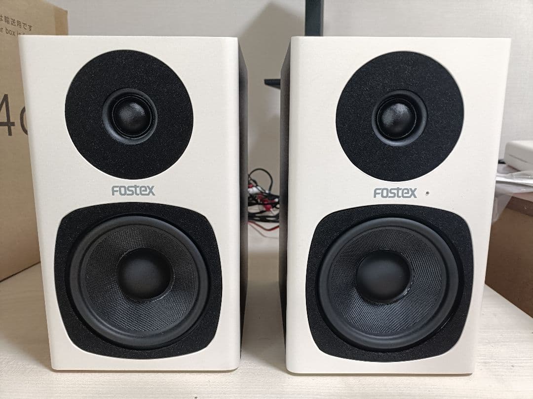 FOSTEX PM0.4c アクティブスピーカー ホワイト