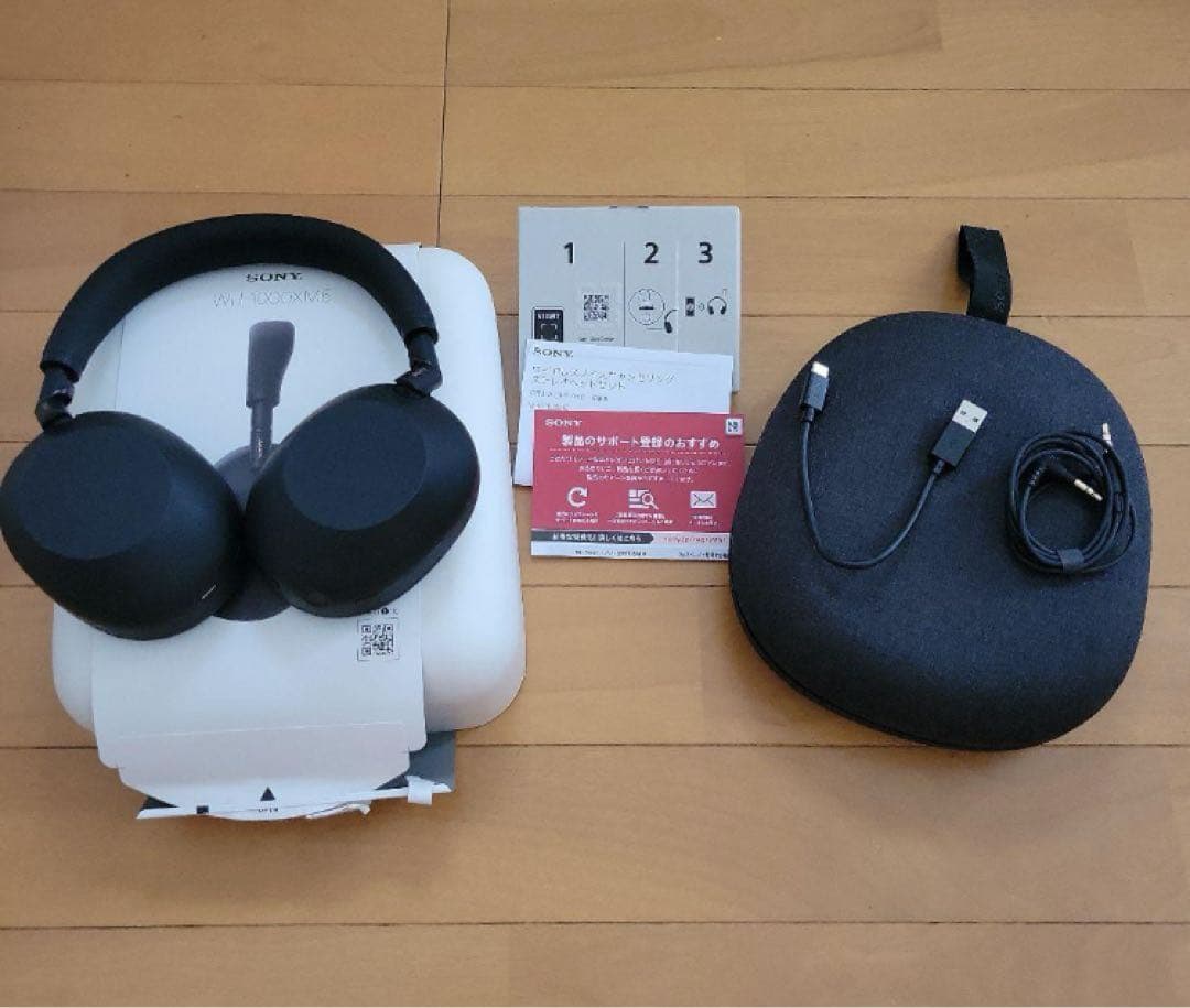 Sony WH-1000XM6 ブラック ワイヤレスヘッドホン