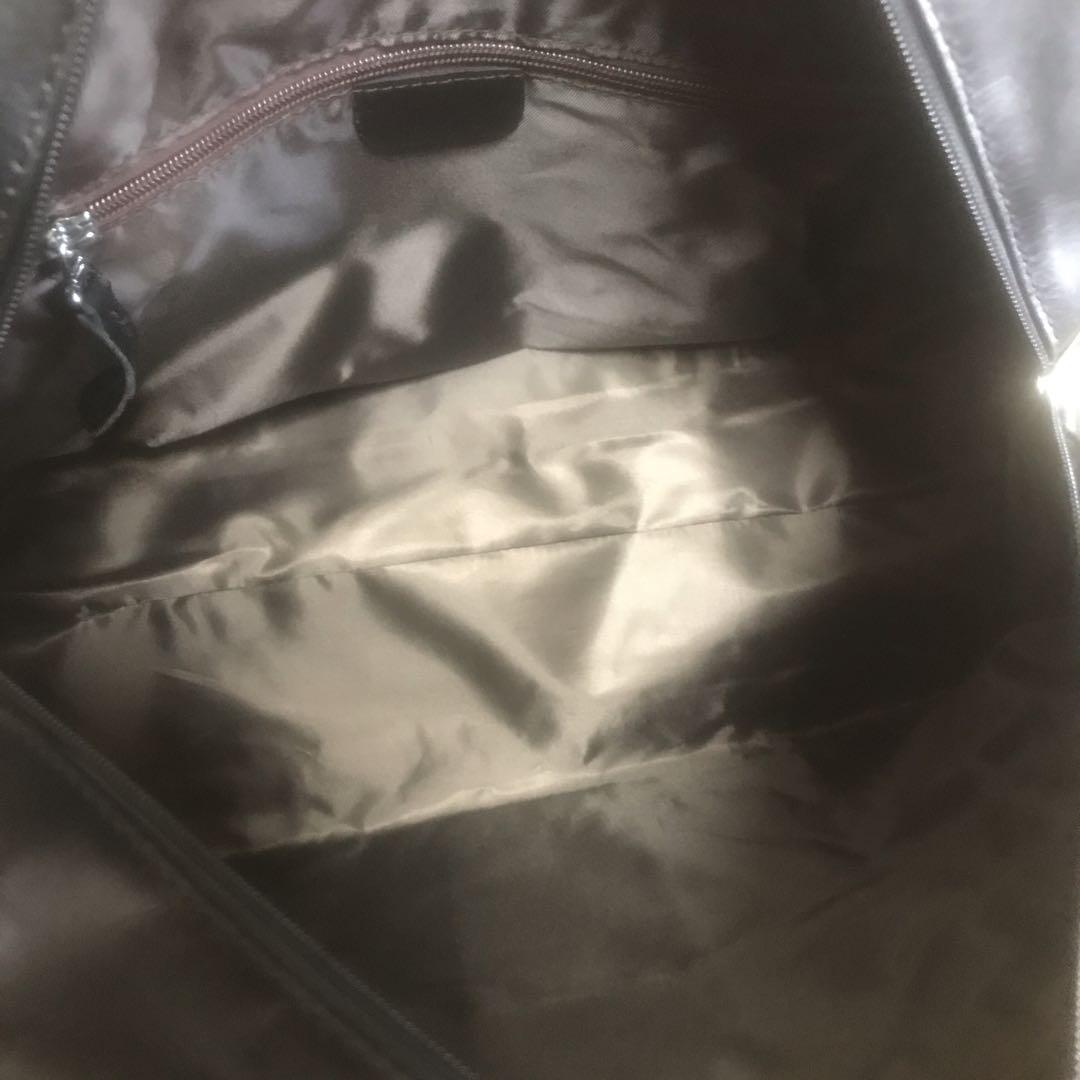 美品　本革　牛革　ボストンバッグ　薄手　トートバッグ　レディース　メンズ