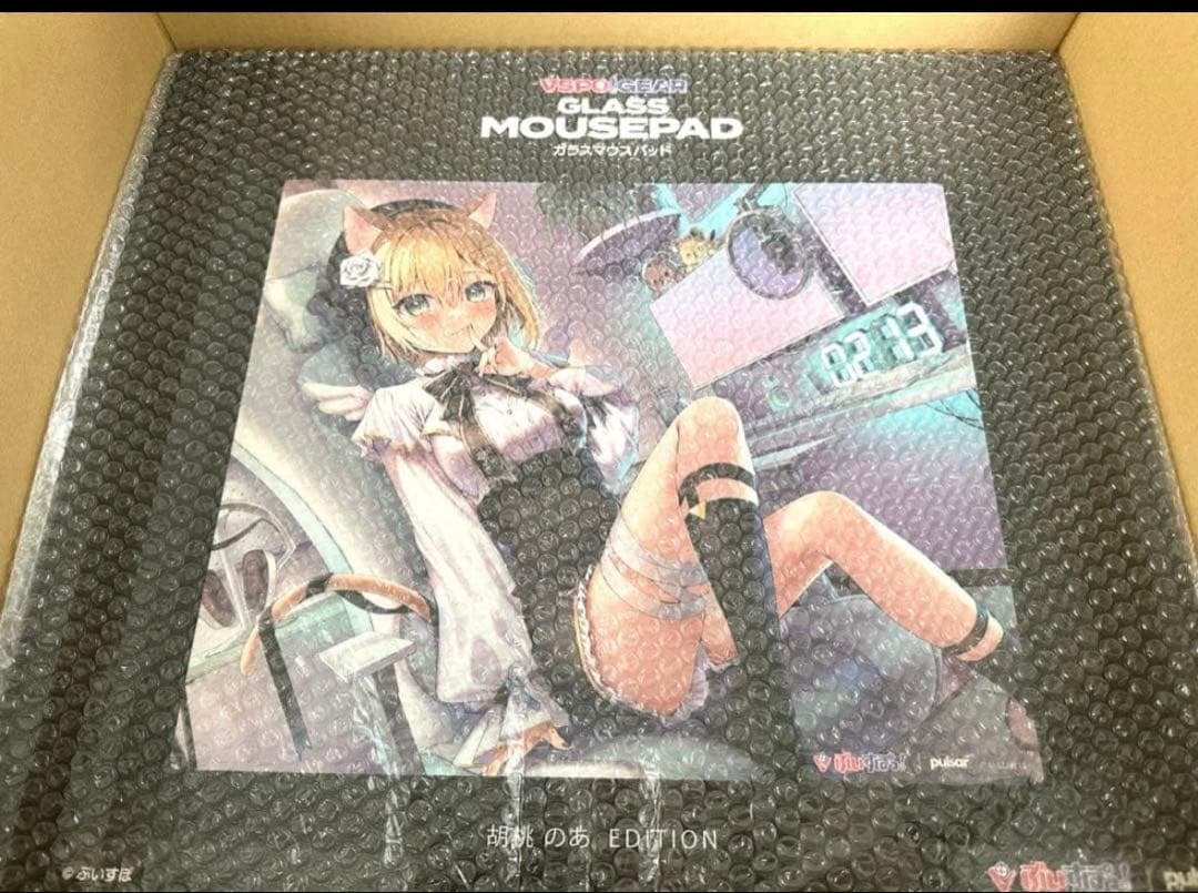 胡桃のあ　ガラスマウスパッド