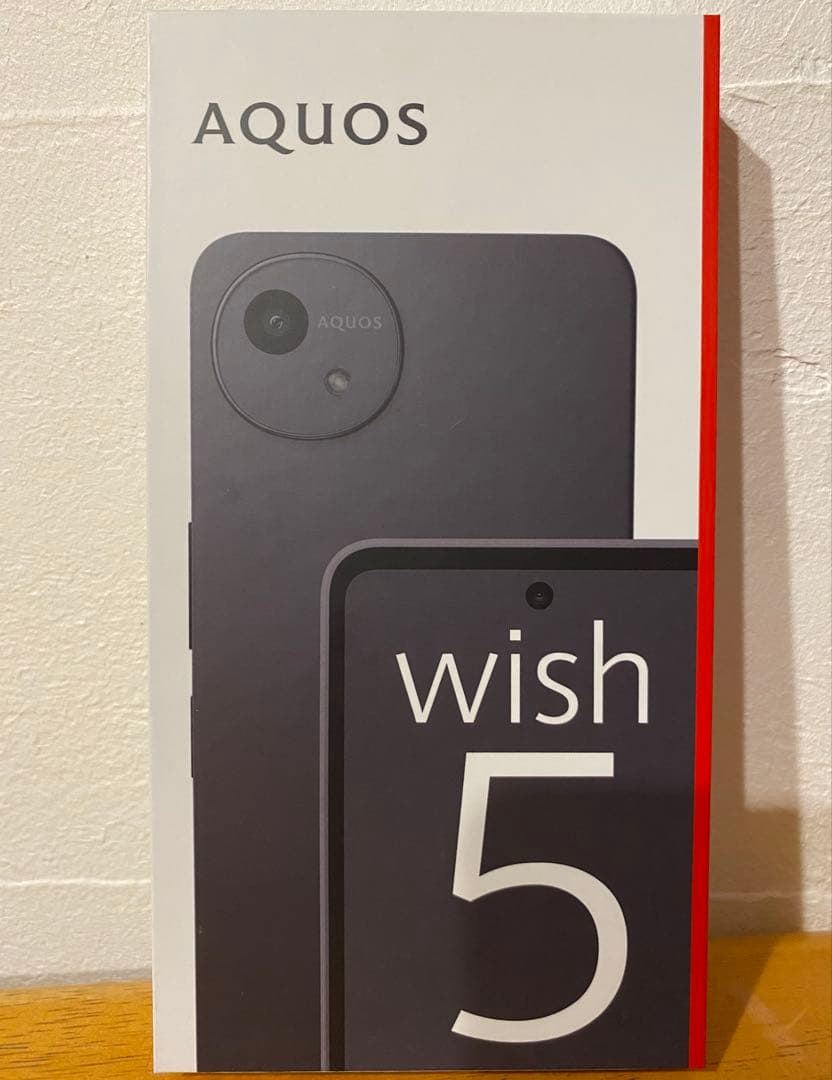AQUOS Wish5 スミ SHー52F ドコモ ショップで動作確認済み