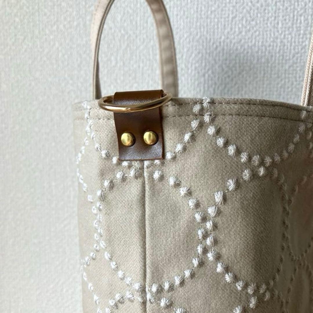 ミニバッグ　dopタンバリン エクリュ