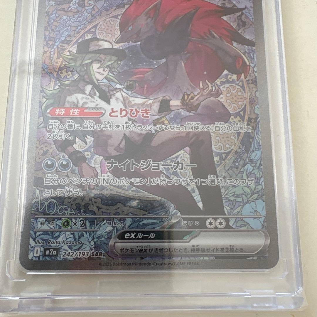 ポケモンカード Nのゾロアーex SAR