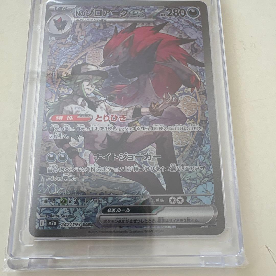 ポケモンカード Nのゾロアーex SAR