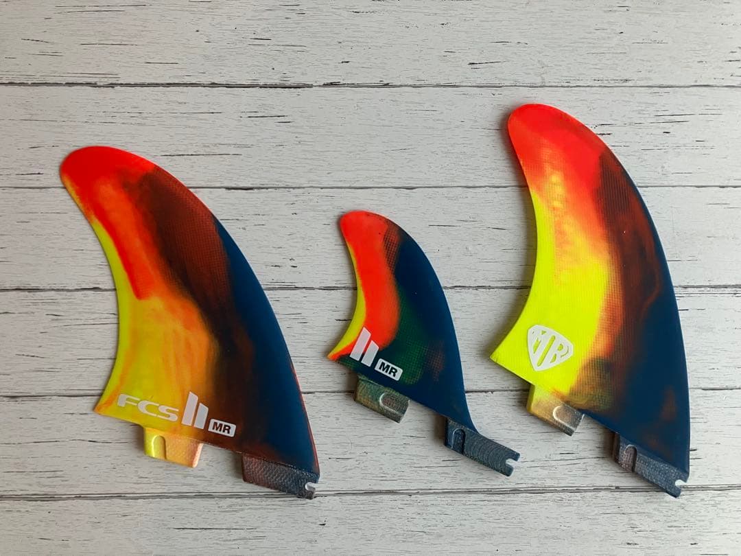 【新品・廃盤カラー】FCS2 MR PC ツインスタビ　青橙黄