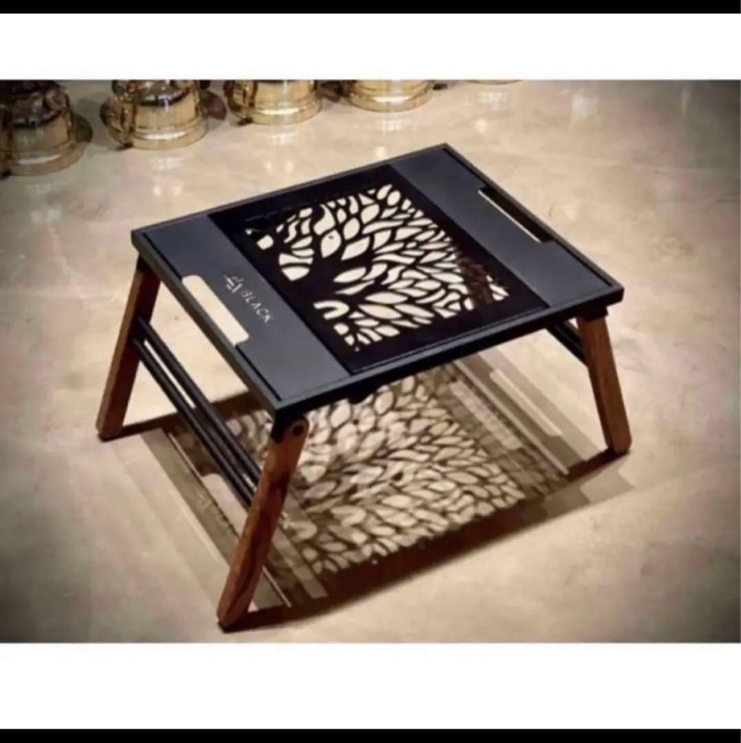 新品、未開封ブラックデザイン日和テーブル