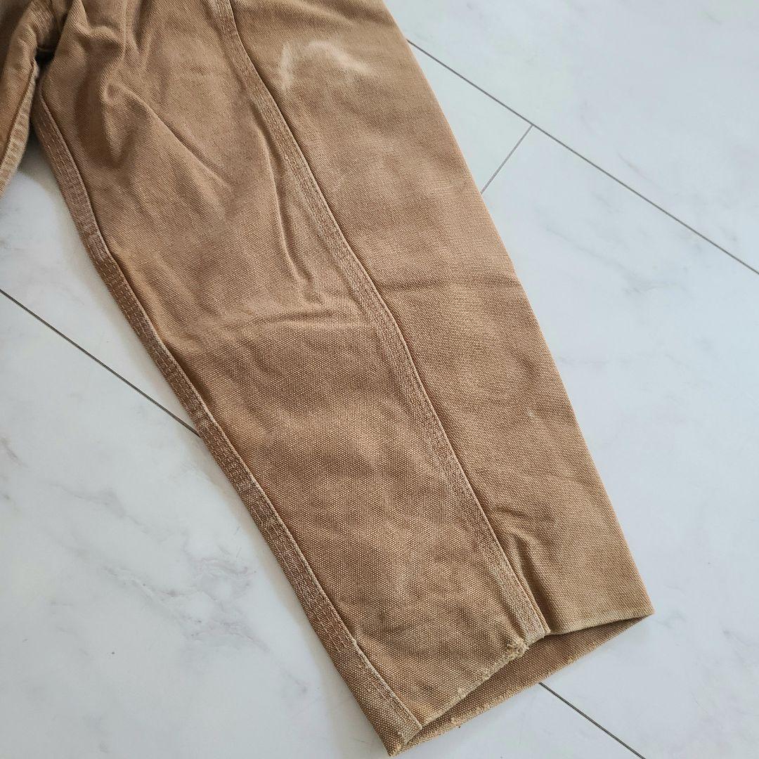 70'sカーハート裏ボアカバーオールダッグジャケットヴィンテージベージュ大きい