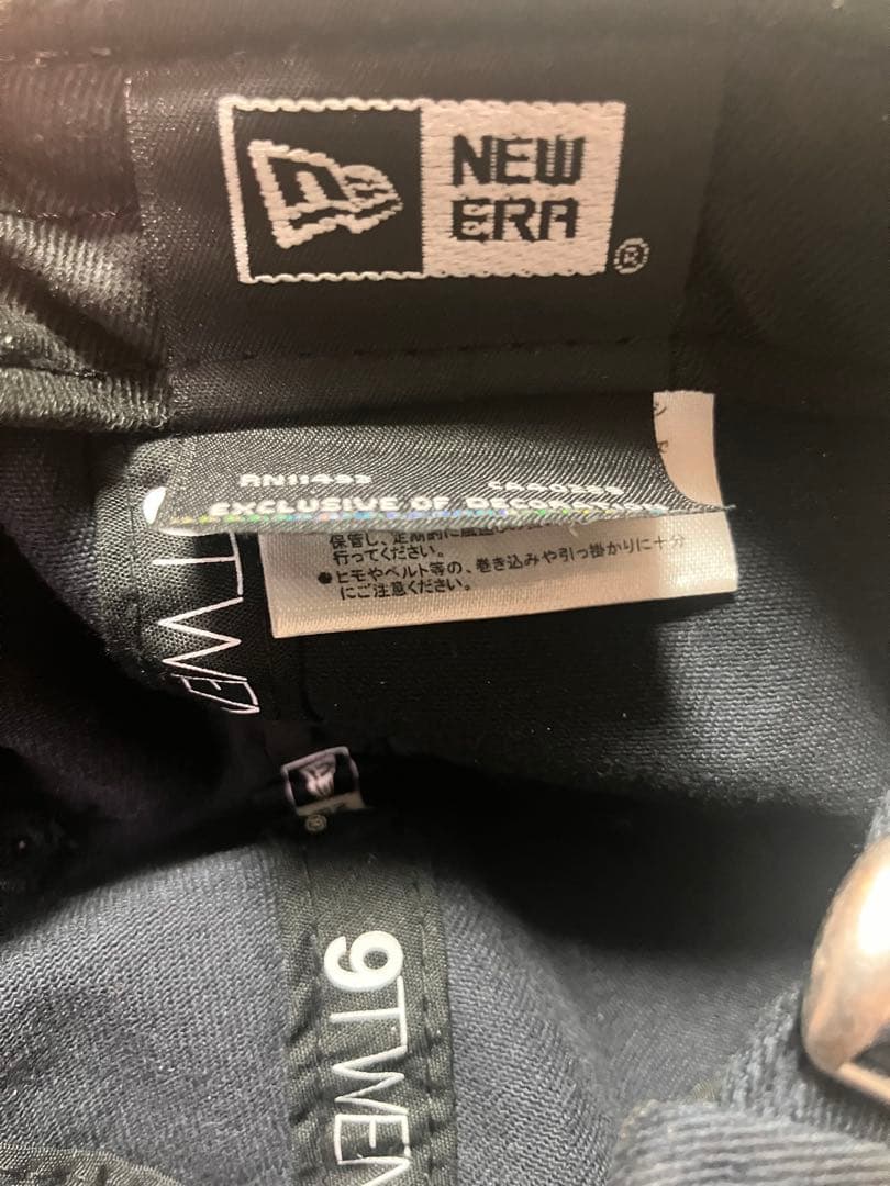 ニューエラ × 大阪近鉄バッファローズ 猛牛スモールロゴ ウォッシュ加工