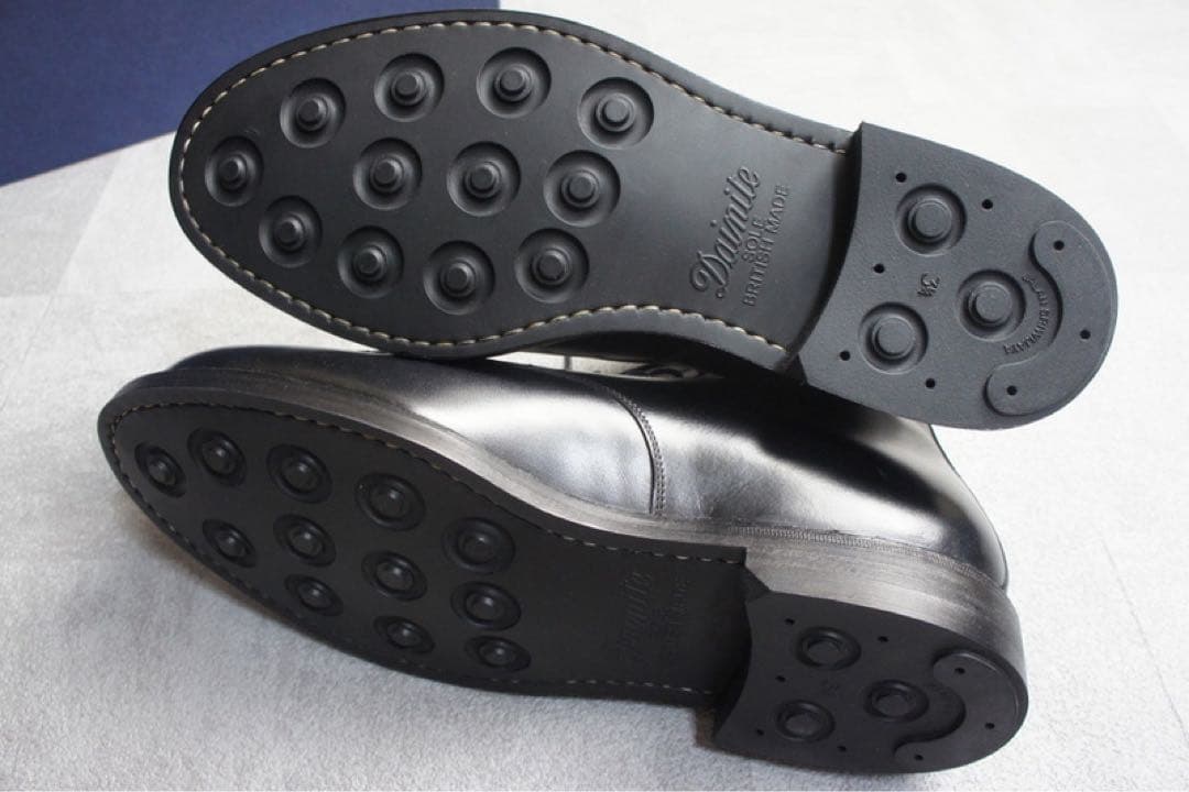 【新品未使用品】ジャランスリワヤ 99044 Uチップブーツ9(27㎝) 黒