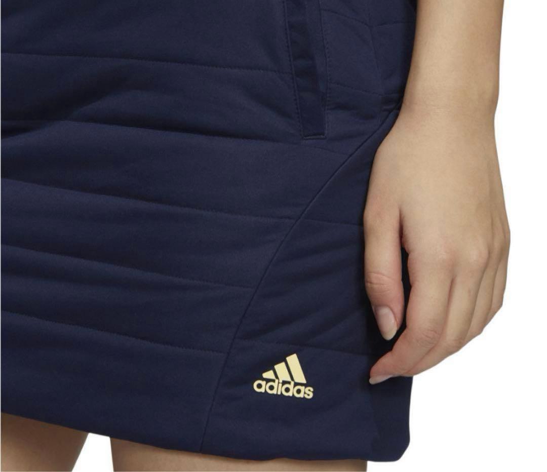 ビッグアディダスロゴ 保温中わた長袖フルジップジャケットスカート セットアップ