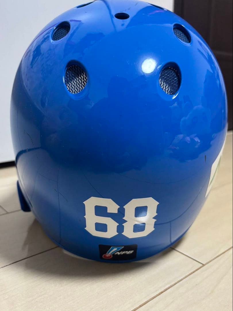 よ*ー様 埼玉西武ライオンズ 岸潤一郎 直筆サイン入りヘルメット