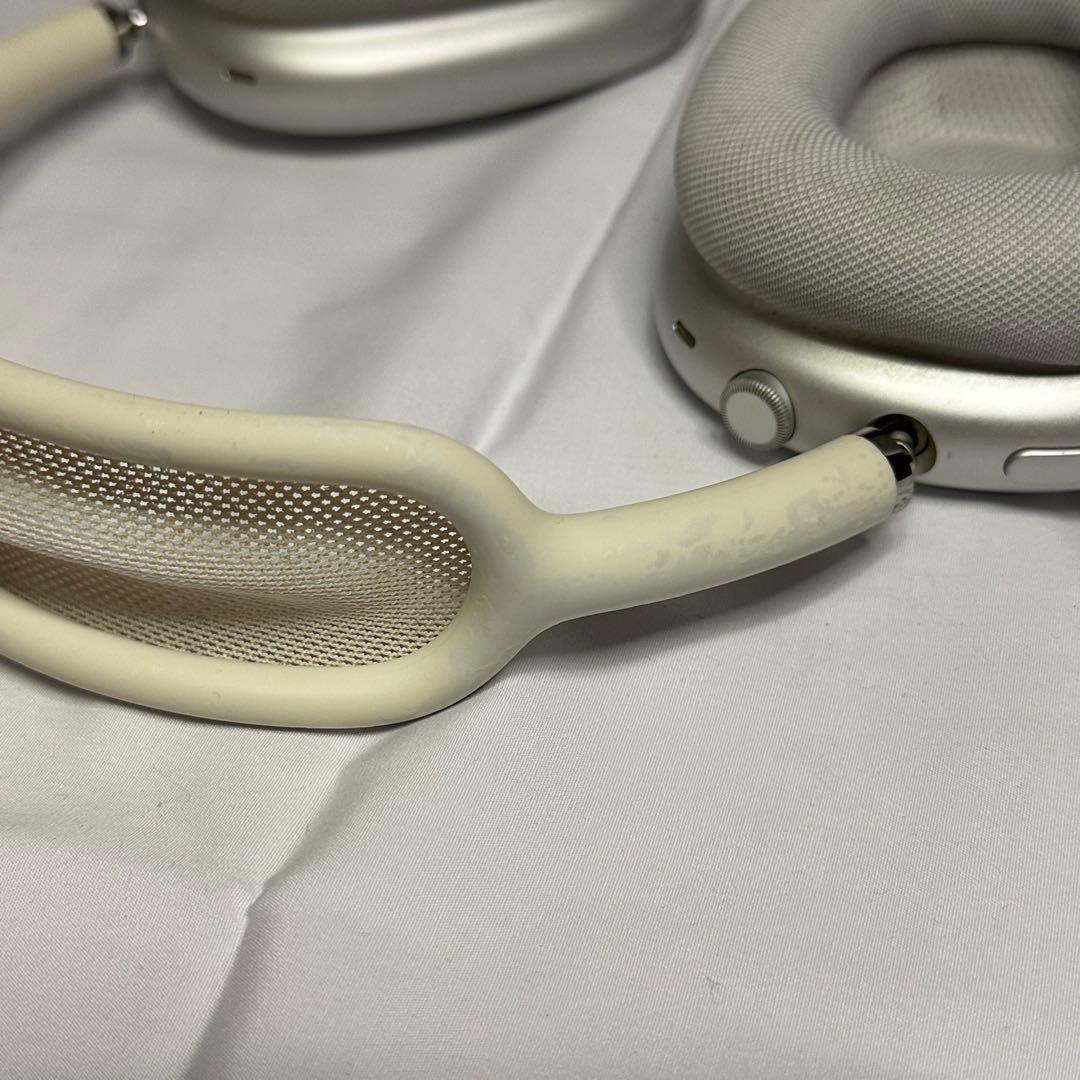 airpods max☆ホワイト☆シルバー☆箱付き☆ヘッドホン☆A2096
