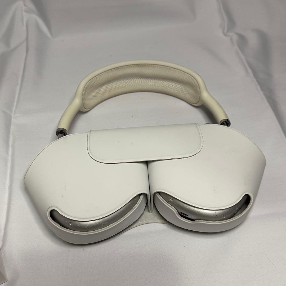 airpods max☆ホワイト☆シルバー☆箱付き☆ヘッドホン☆A2096