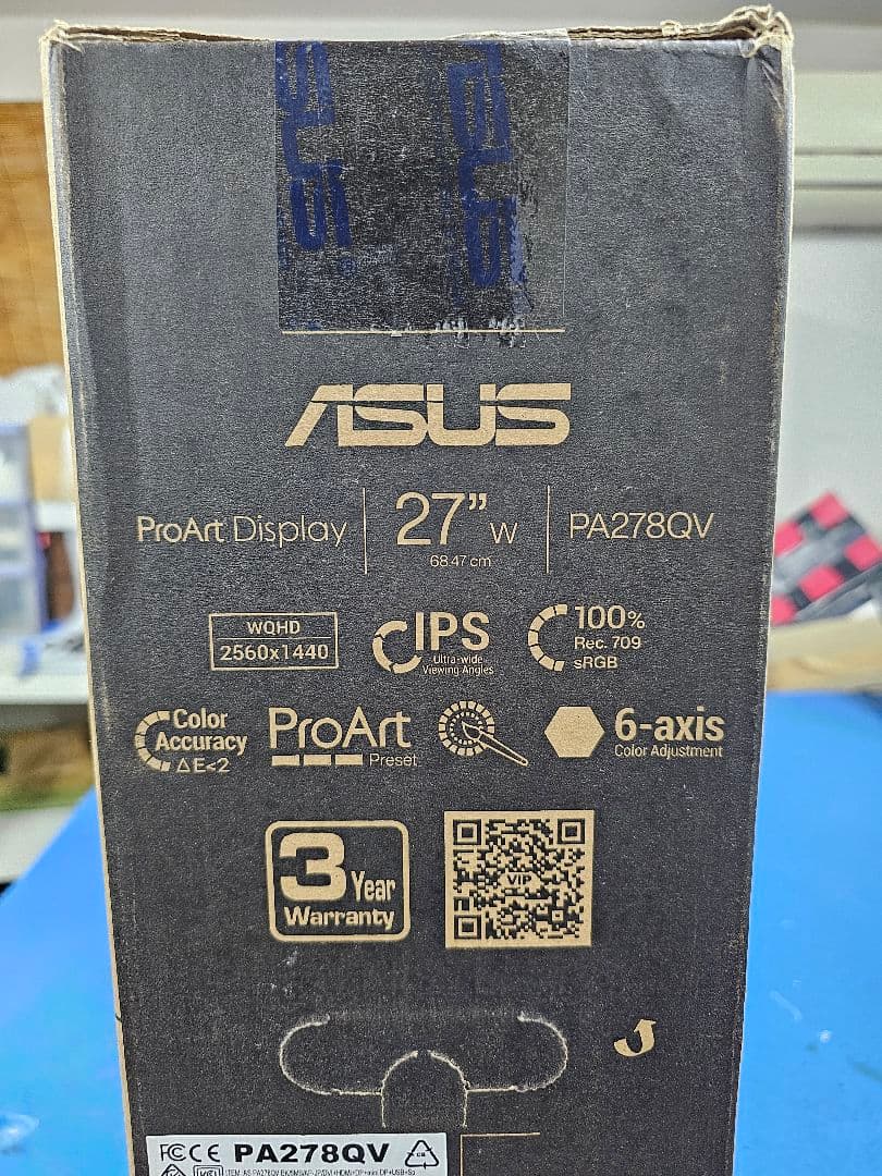 メ*7様 ASUS ProArt PA278QV 27インチ モニター