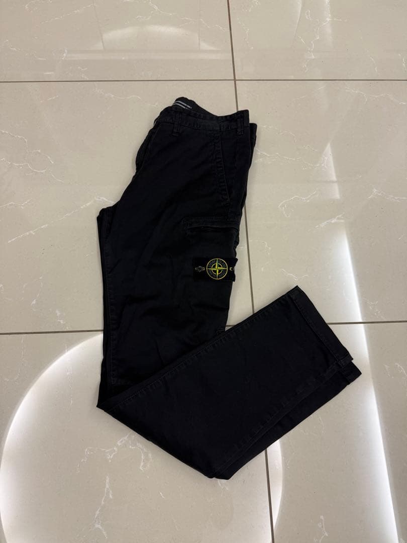 STONE  BLACK カーゴパンツ W33