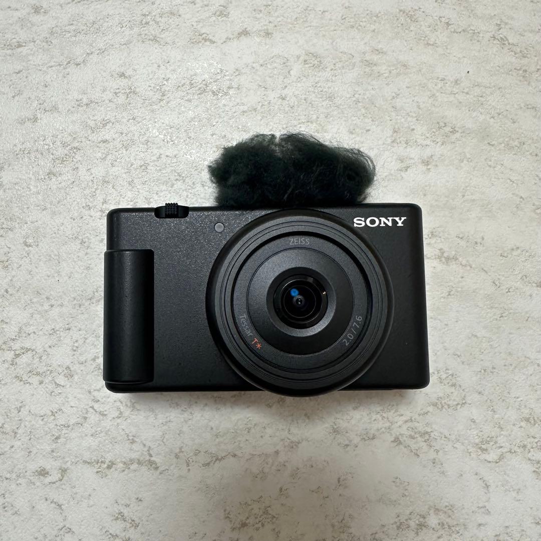 ソニー SONY ZV-1F グリップ+バッテリー付き