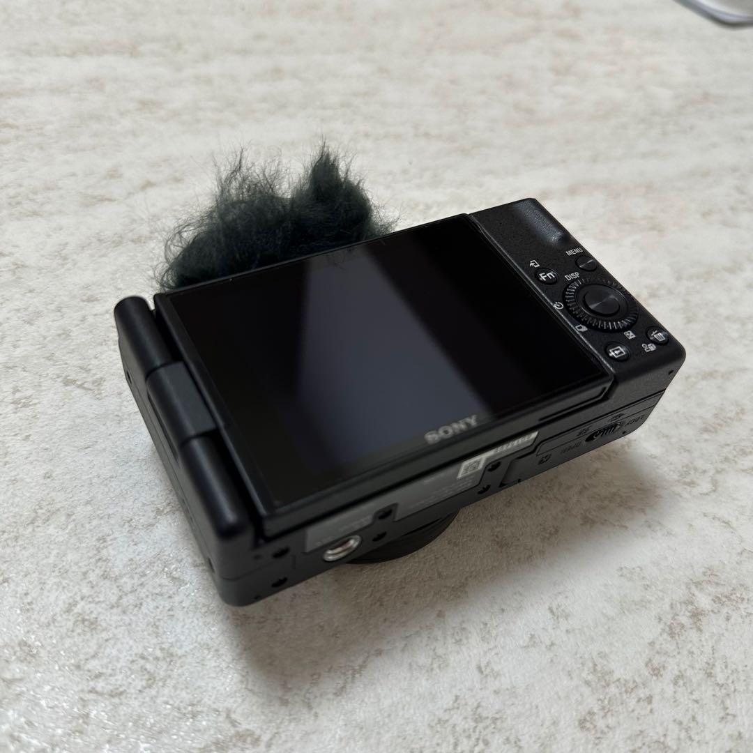 ソニー SONY ZV-1F グリップ+バッテリー付き