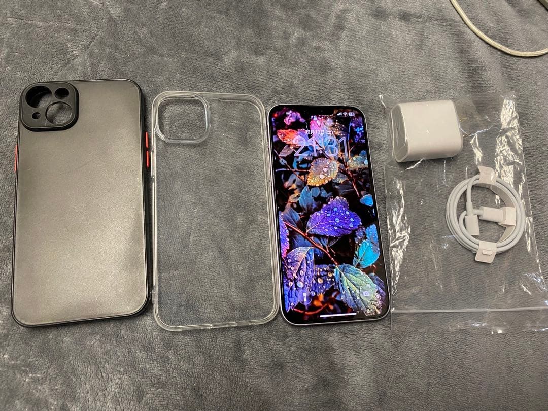 iPhone 14 Plus、パープル、128GBストレージ、SIMフリー