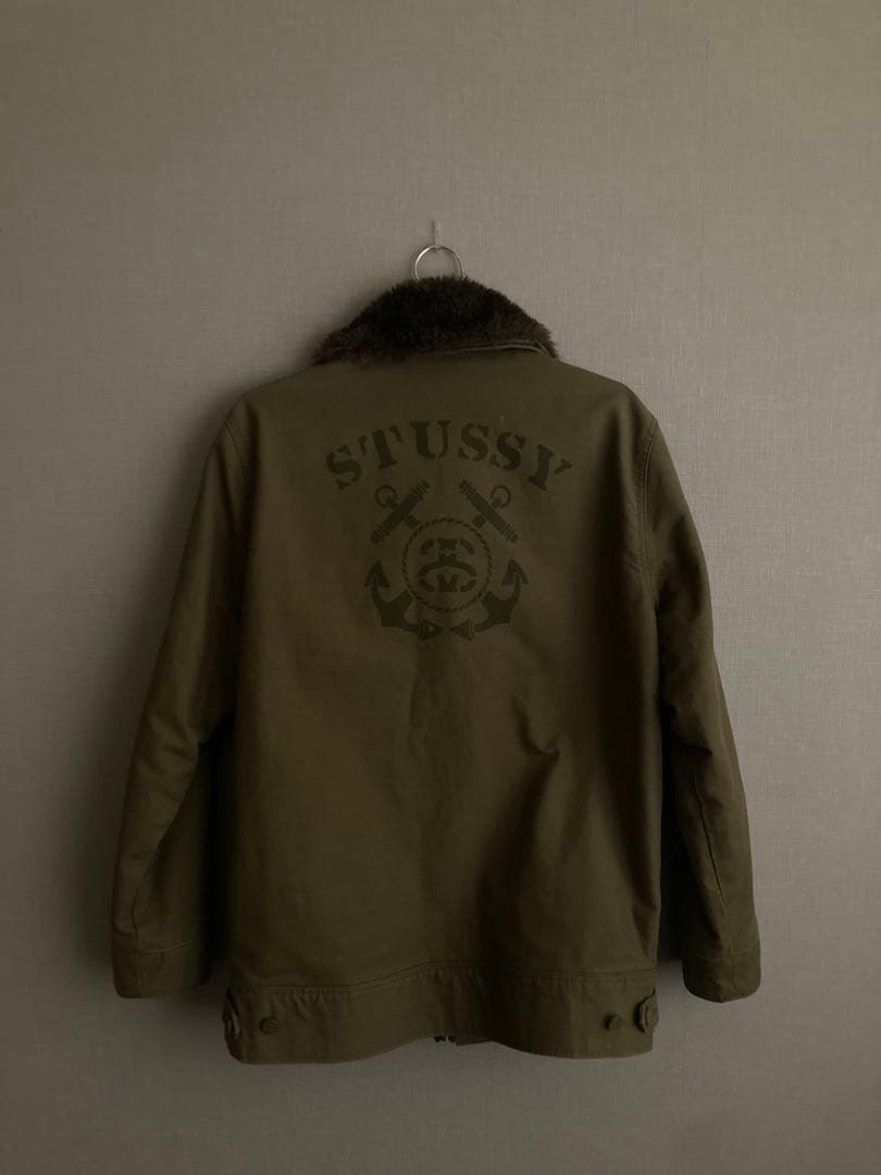 90s 00s STUSSY デッキジャケット