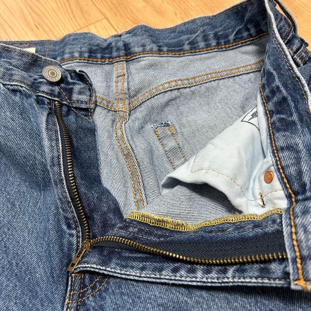 【美品】LEVI'S ／578 ／W31L30バギーミディアムインディゴ　デニム
