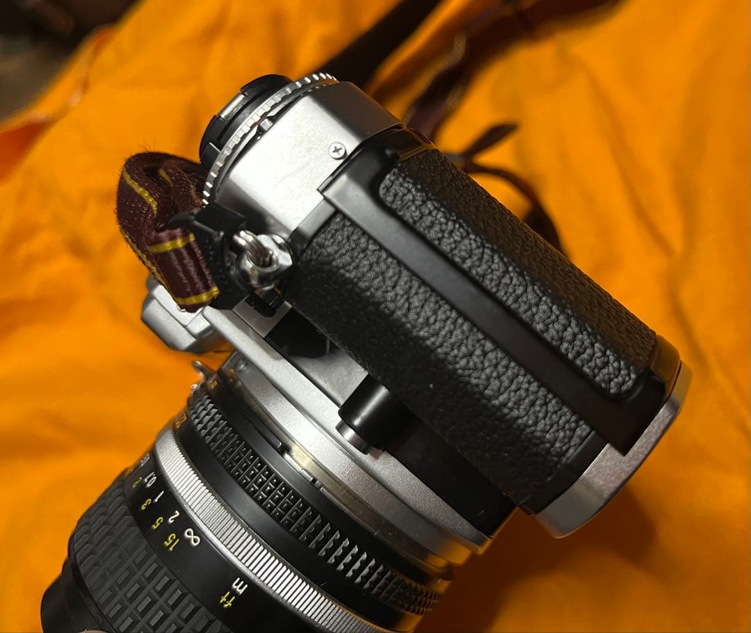 【美品】Nikon FE 一眼レフカメラ 28mm f3.5レンズ　動作確認済み