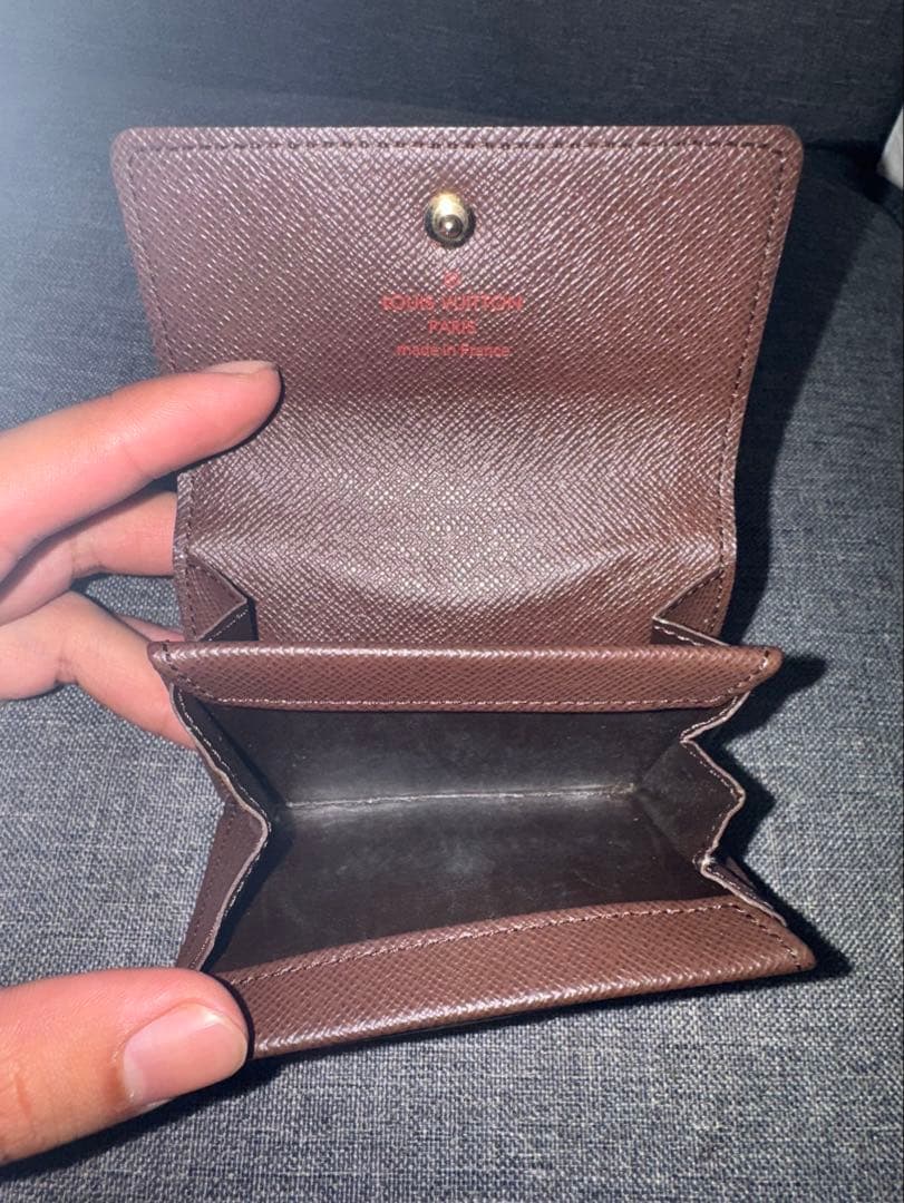 美品 ルイヴィトン ダミエ ポルトモネプラ ケース 小銭入れ